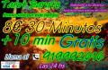 Venta Otros Servicios: 30 minutos + 10 minutos gratis de tarot